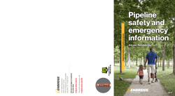 Pipeline safety and emergency information