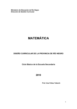 Ministerio de Educaci&oacute;n de R&iacute;o Negro