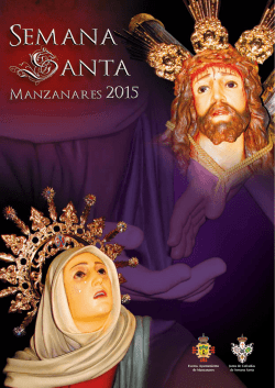Semana Santa 2015 - Ayuntamiento de Manzanares