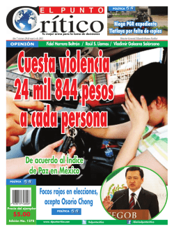 on 11% de acuerdo al Índice de Paz en México