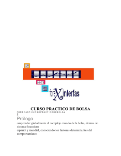 Curso Pr&aacute;ctico de Bolsa