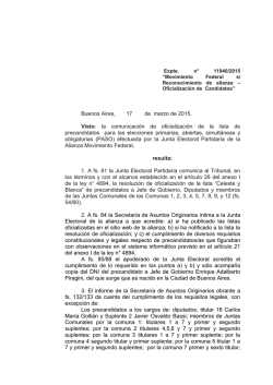 listado candidatos