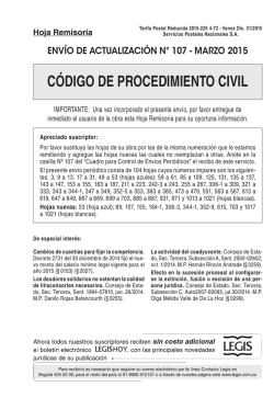CÓDIGO DE PROCEDIMIENTO CIVIL