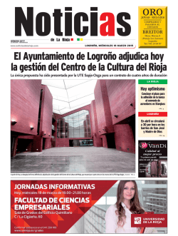 NDLR - 18 marzo 2015 - Noticias de La Rioja