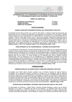 información de la sct registrada el 20 de marzo de 08:00 a 20:00