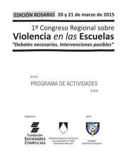 Decargar programa completo - Fundaci&oacute;n Sociedades Complejas