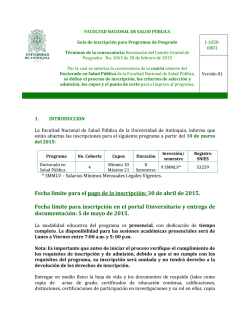 Instrucciones - Universidad de Pamplona