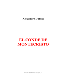 El Conde de Montecristo - Holismo Planetario en la Web