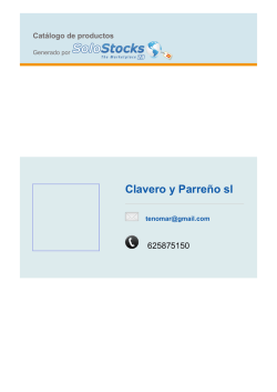 Clavero y Parreño sl