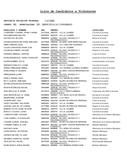 Servicios a la Comunidad