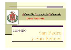PRESENTACION ESO-LOMCE-2015