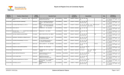 Reporte del Registro Único de Contratistas Vigentes