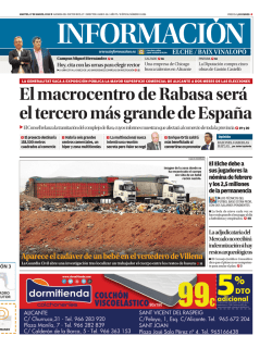 El macrocentro de Rabasa será el tercero más grande de España