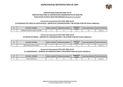 cronograma de entrevistas conv 17/03/2015