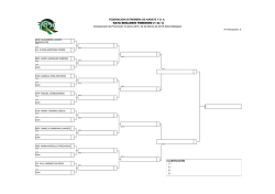 Sorteo Campeonato de Promoci&oacute;n Invierno 2015