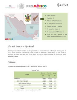 Querétaro - Mapa de Inversión en México