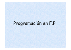 Programación en F.P.