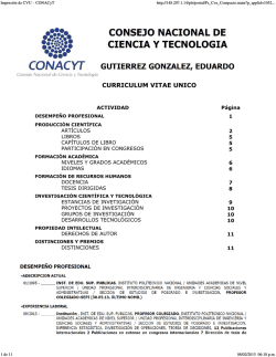 (Impresi\363n de CVU - CONACyT)