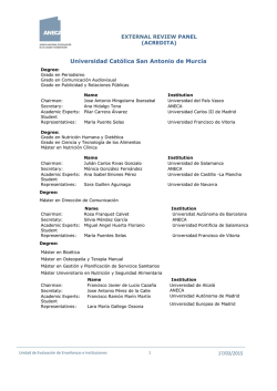 Universidad Cat&oacute;lica San Antonio de Murcia