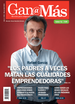 revista Gan@Más - Laboratorio Tecnológico del Uruguay