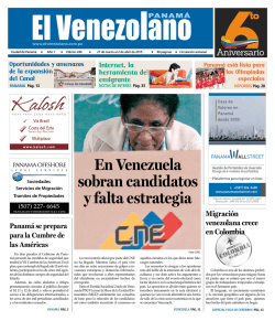Edición 244 - El Venezolano de Panamá