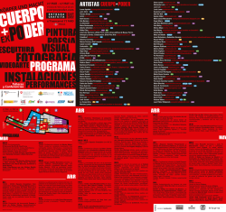 Programa - Cuerpo y Poder
