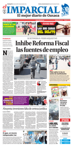 DEL DELITO - El Imparcial