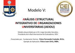 Modelo V: - EPN-CEI