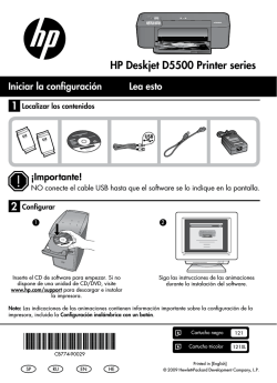 2 1 HP Deskjet D5500 Printer series