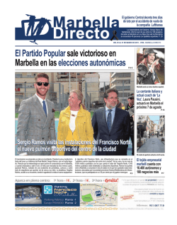 El Partido Popular sale victorioso en Marbella en