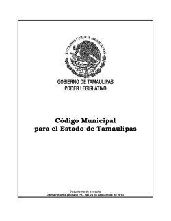 C Ó D I G O - Secretaría de Desarrollo Social