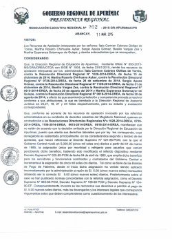 GOBIERNO REGIONAL DE APIJRÍMA( (}!(R9iSICJYE!NCljl~qIO!N)fL