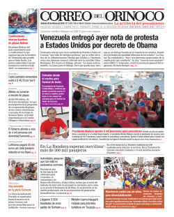 Descargar PDF - Correo del Orinoco