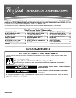 warning - Albert Lee Appliance