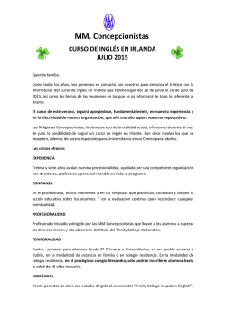 carta a padres 2015