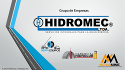 presentación - Hidromec Ltda.