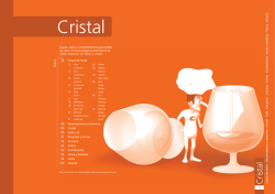 Catálogo Cristal