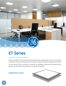 Luminarias LED Lumination™ - Serie ET