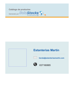 Estanterias Martin