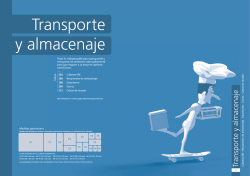 Catálogo Transporte y almacenaje