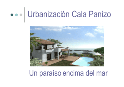 Urbanización Cala Panizo