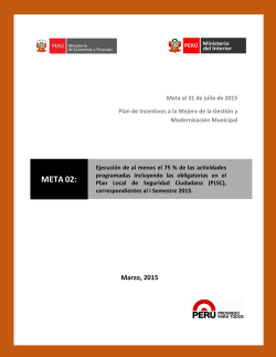 META02: - Ministerio de Economía y Finanzas