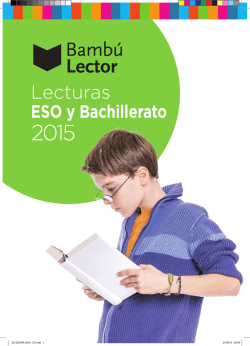 Plan lector ESO y Bachillerato