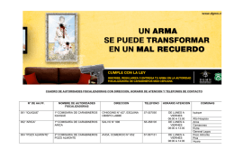 Autoridades Fiscalizadoras