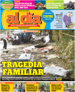 CENTRO - Al d&iacute;a