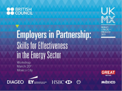 "British Council" Employers in Partnership
