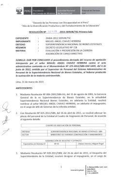 "Decenio de las Personas con Discapacidad en el Perú”
