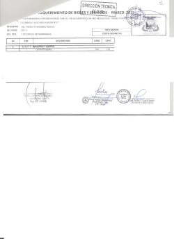 ! dirección técnica