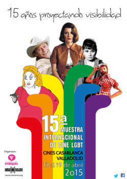 Programación del Festival Cine Homo