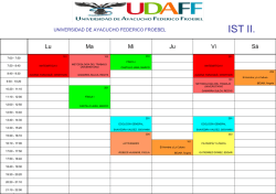 HORARIO ACTUAL